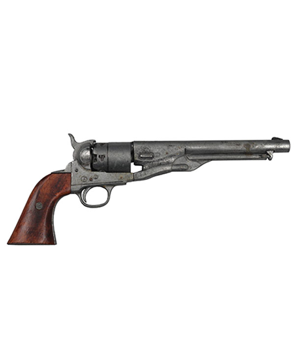 Colt Model 1860 (Unfinished Steel, Wood Grips)