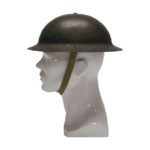 Interwar US 1917 Brodie Helmet Left View