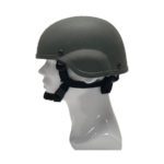 US ACH Helmet No Cover Sage Green Left Side View