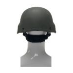 US ACH Helmet No Cover Sage Green Rear Side View
