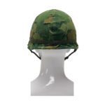 US Army M1 Helmet Vietnam thru 1970s Rear View