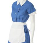 Waitress Uniform in Blue - Eastern Costume