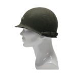 WW2 US M1 Helmet Late War General Left Side View