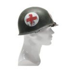 WW2 US M1 Medic Helmet Right Side View