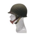 WW2 US M1 Para Trooper Helmet Left Side View