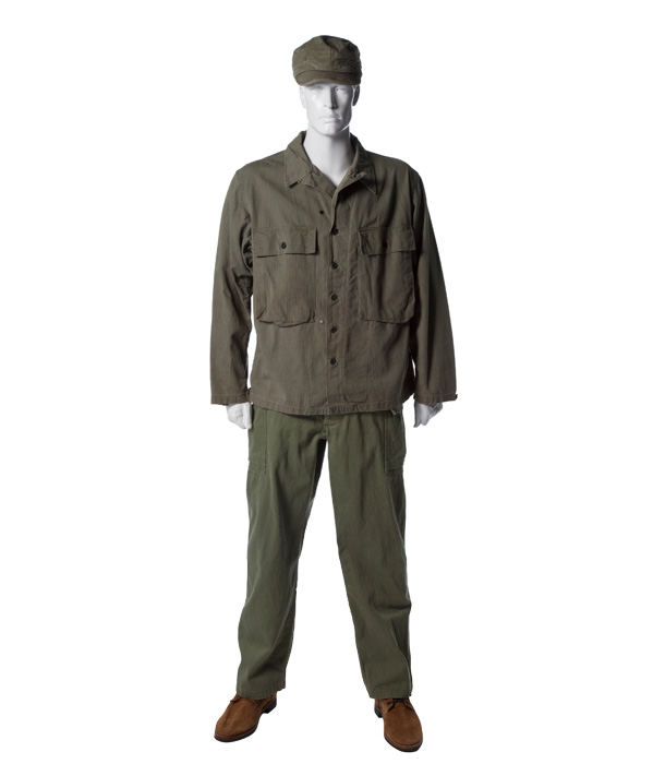 Army 1943 Pattern Herringbone Twill Fatigue Uniform - Eastern Costume